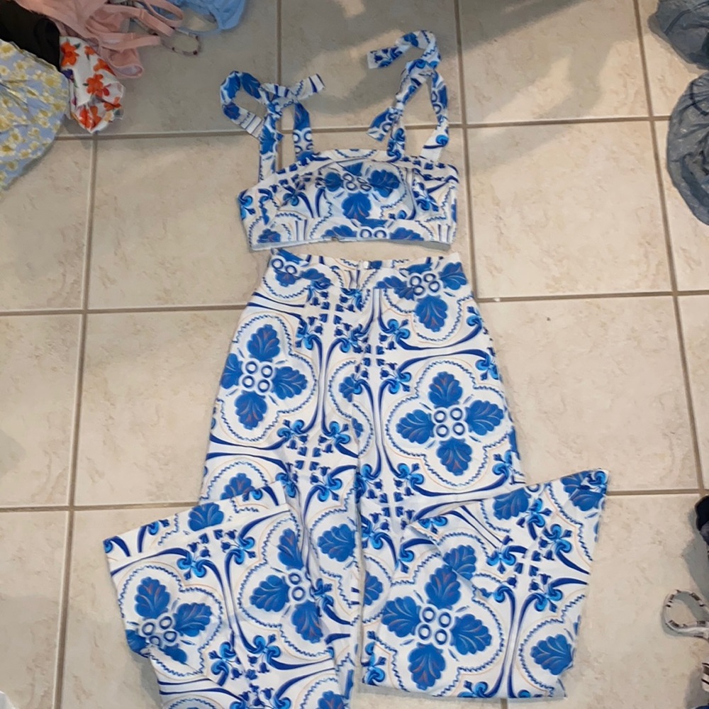 Shein two piece set worn once! Size xs